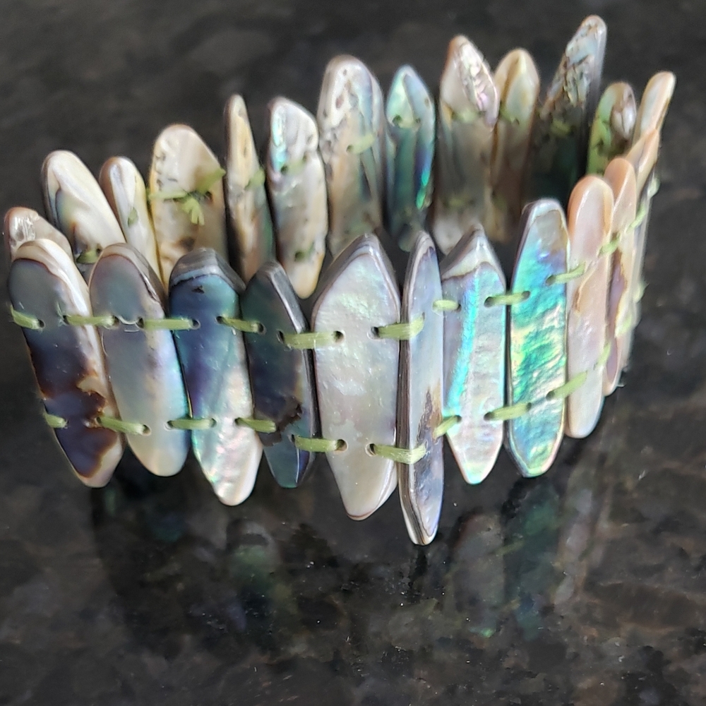 Abalone Shell Elastic bracelet